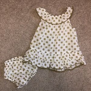 Zara Mini 6-9 month summer dress